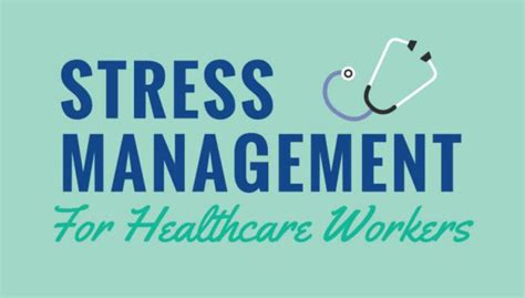 Infographic Stress Management For Healthcare Professionals