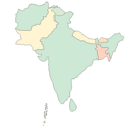 South Asia Countries Diagram Quizlet