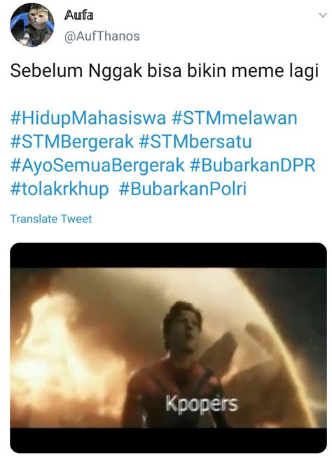 Kreatif, Meme Video Avengers Ini Gambarkan Aksi Demo di Indonesia | MalangTIMES