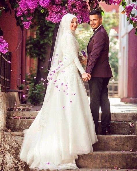 Cream yellow gold muslimah wedding dress. Pin by star castillo on WEDDING DRESS | Muslimah wedding ...