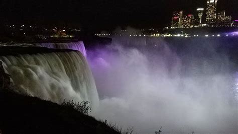 Niagara Falls Goes Purple For Queen And By Coincidence Prince