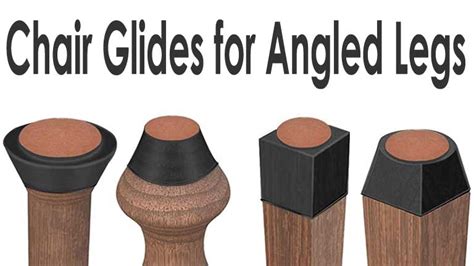 Best Chair Glides For Angled Legs To Protect The Floor
