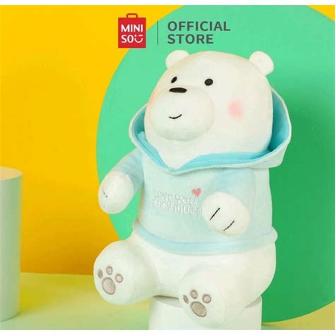 Jual Miniso Set Boneka Mewah Mainan Sitting Plus Toy We Bears Bare