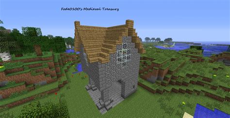 We are a bank without border. Medieval Treasury/Bank Minecraft Map