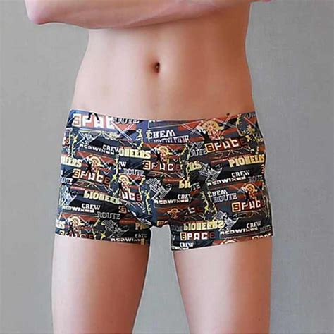 2018 Panties Mens Underwear Nylon Boxers Men Sexy Boxers Ventilate Plus