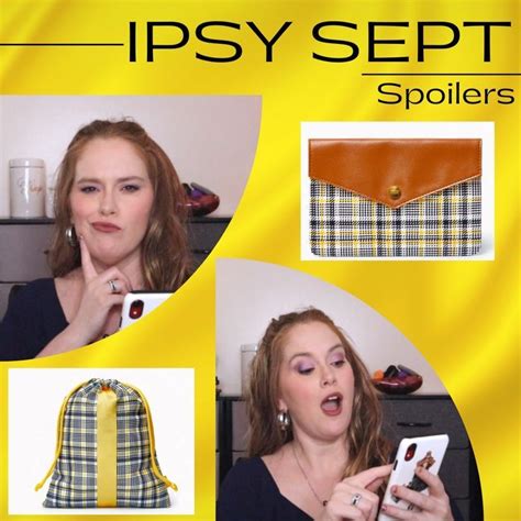 Ipsy Glam Bag Ipsy Makeup Videos Spoiler Youtube Videos September