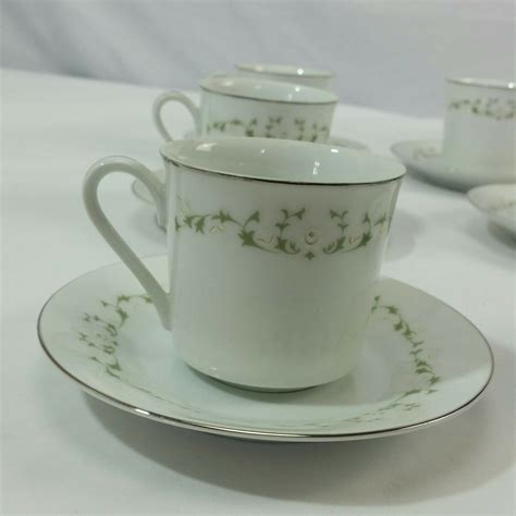 Tea Coffee Sheffield Fine China Japan Elegance 502 Pattern 6 Cup