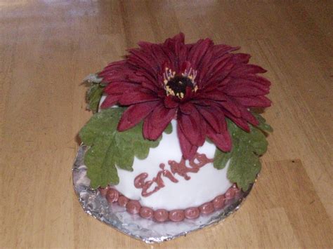 Cakes By Carla Flower Fondant Birthday Cake