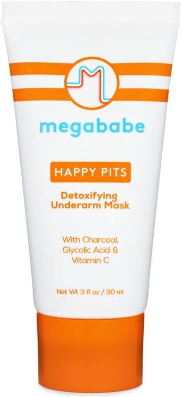 Megababe Happy Pits Detoxifying Underarm Mask The Best Body Masks