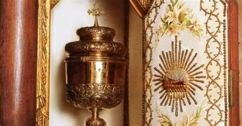 Tabernacle Above The Main Altar At The Carmel Convent Of Lisieux At The