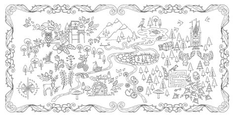 Download now mengenal tayo si bis kecil ramah beserta para konco nya mojok co. Sketsa Gambar Mewarnai Pemandangan Hutan Hitam Putih Terbaru | gambarcoloring