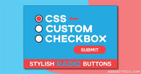 Cara Mengubah Atau Custom Checkbox Dan Radio Button Html Vrogue