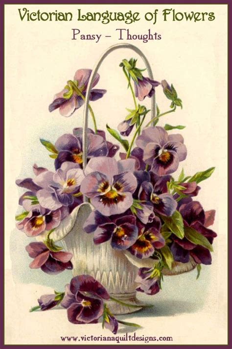 8 Best Victorian Language Of Flowers Images On Pinterest Language Of