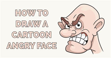 How To Draw Angry Face Of Emoji Emoticons Cartoon Character Easy Drawing Tutorial Youtube
