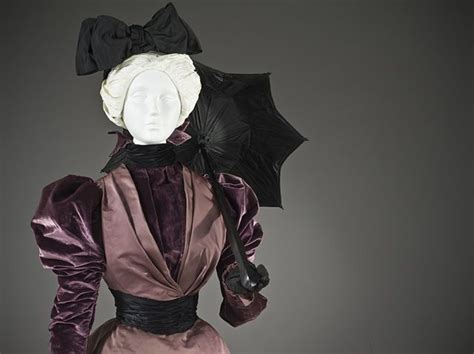 House Of Rouff France Paris Born 1884 Womans Dress Circa 1897