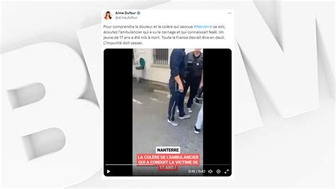 Mort De Nahel Nanterre Deux Ambulanciers Plac S En Garde Vue Pour