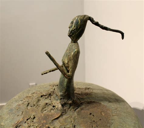 Iron And Clay Sculpture Of Dancer By Christian Cadelli For Sale At 1stdibs