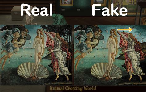Wistful Painting Animal Crossing Real Vs Fake How To Check If Crazy