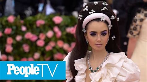 Lily Collins Met Gala Necklace Had Its Own Security Guard And A