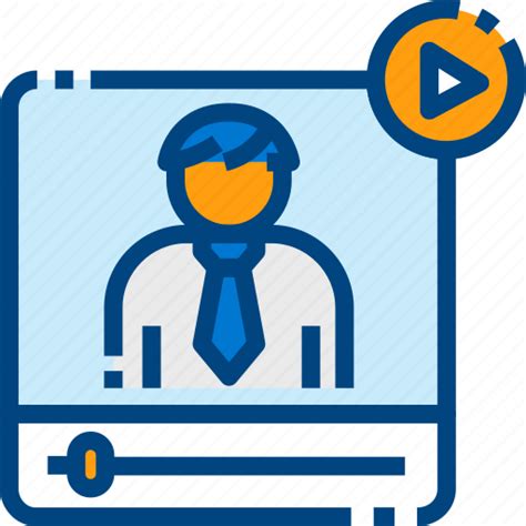 Computer Digital Learning Online Training Tutorial Video Icon