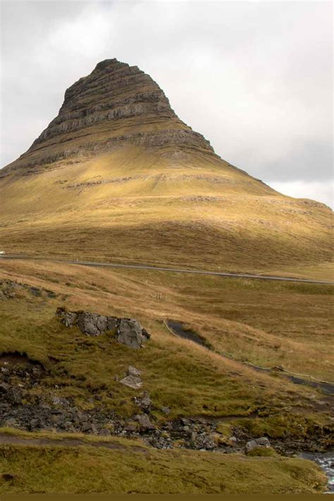 Island Kirkjufell Berg Snæfellsnes Top Sehenswürdigkeit