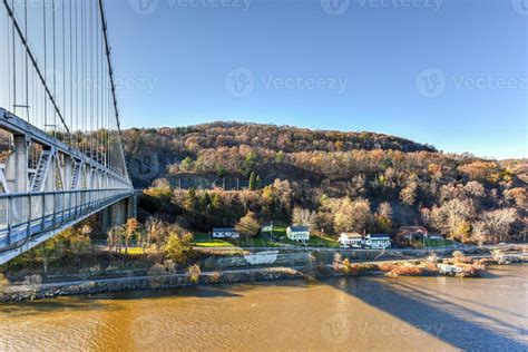 Mid Hudson Bridge Crossing The Hudson River In Poughkeepsie New York