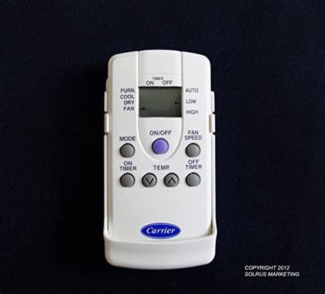 Carrier Airv Rv Ac Only Version Air Conditioner Remote