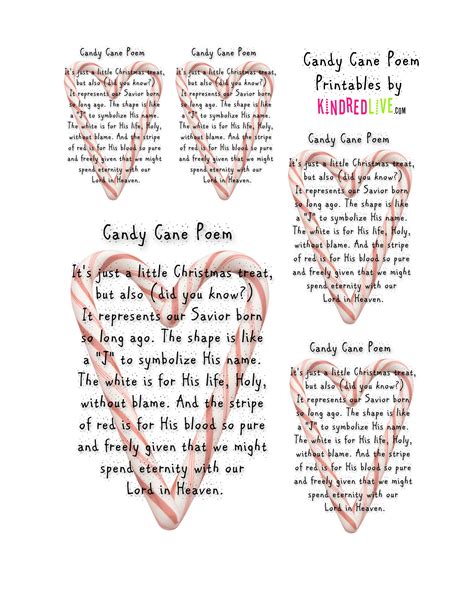 Use this printable file around christmas. I Wonder if Jesus Likes Candy Canes - The Candy Cane Poem | Candy cane poem, Christmas poems ...