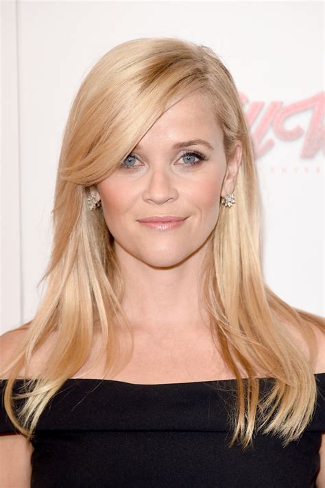 Reese Witherspoon Long Straight Cut With Bangs Long Hairstyles