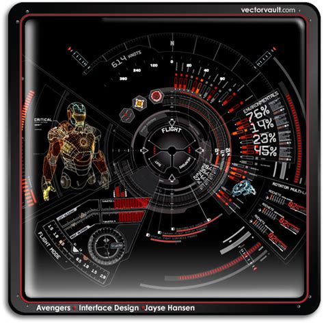 The Avengers Interface Design By Jayse Hansen Vectorvault Your