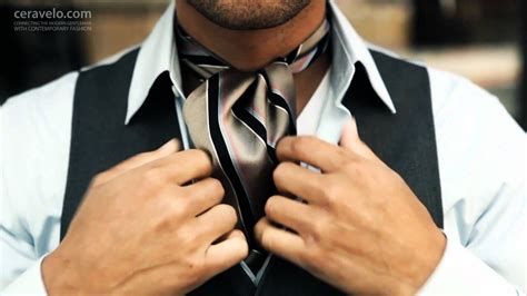 How To Tie An Ascot Tie By Ceravelo Ascot Ties Tie Ascot