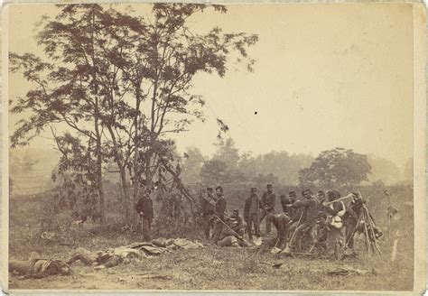 Alexander Gardner Burying The Dead On The Battlefield Of Antietam