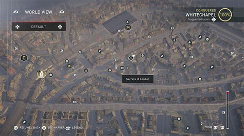 Konflikt Et Hol Ac Syndicate Whitechapel Map Portr T Sout It Odzbrojen