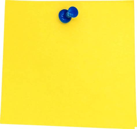 Blank Post It Note PNG Transparent OnlyGFX