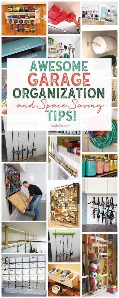In preparation for that i've been gathering garage organization and space saving ideas and so, out of the goodness of my heart, i will share them with you! Awesome DIY Garage Organization Ideas - landeelu.com