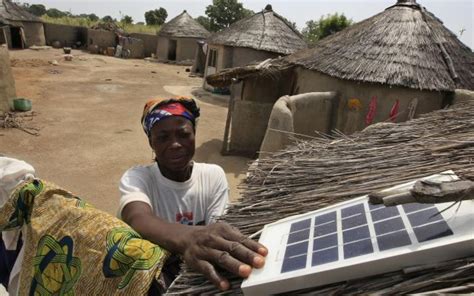 Oxfams Solar Energy Project Lights Up A Rural Village In Ghana Oxfam