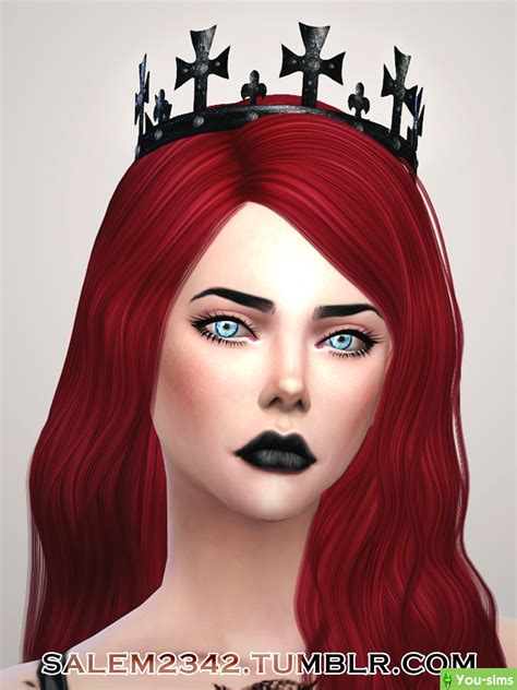 Скачать Корона Dark Crown от Salem2342 к Sims 4 You Sims