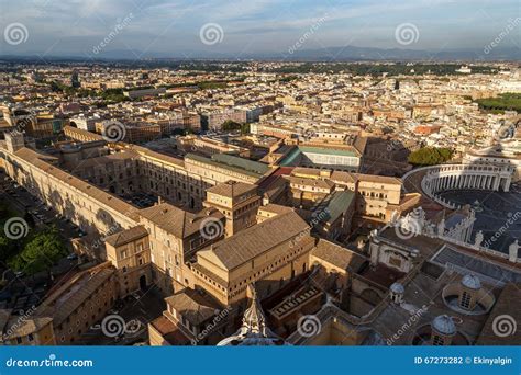 Vatican City Top View Stock Photo Image Of Living Historical 67273282