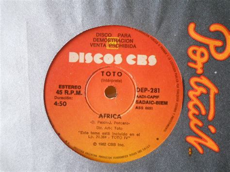 Toto Africa Vinyl Records And Cds For Sale Musicstack