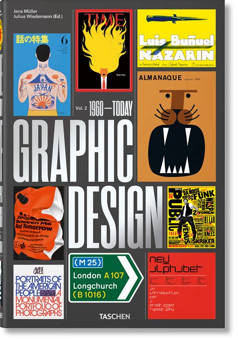 The History of Graphic Design. Vol. 2. 1960-Today - TASCHEN Books