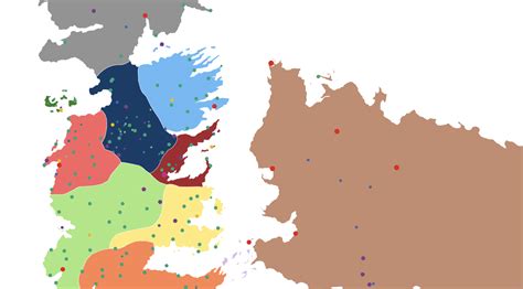 The Lands And Battles Of Game Of Thrones Mapped The Flourish Blog Flourish Data