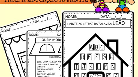 Espaço Do Professor Educação Infantil Educação Atividades De