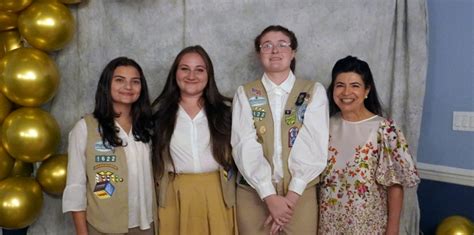 Senator Kaplan Honors Girl Scout Gold Award Recipients