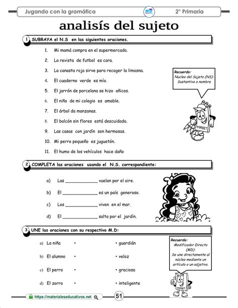 Cuaderno Ejercicios De Gramática Español 2° Primaria Materiales