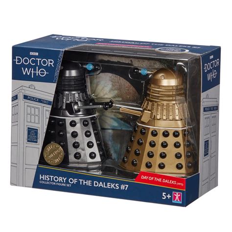 Doctor Who Day Of The Daleks Supreme Gold Dalek Classic 5 Figure Bandm