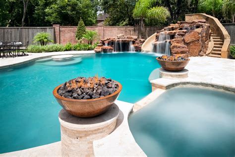 More About Water Features The Grotto Platinum Pools Houston Tx