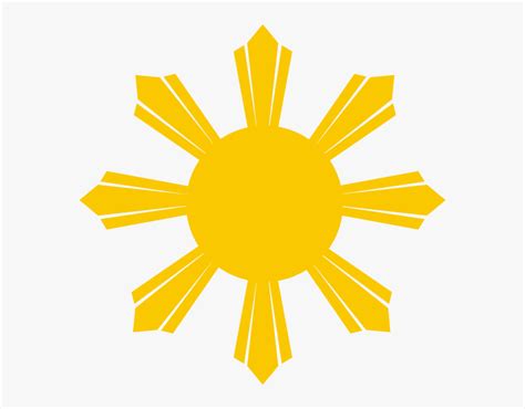 Rays Of The Sun In Philippine Flag