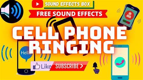 Cell Phone Ringing Sound Effects Free Sound Effects Youtube