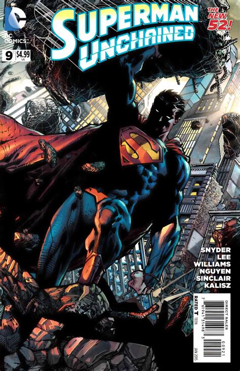 Superman Unchained 9 Finch Variant Cover Dc Comic