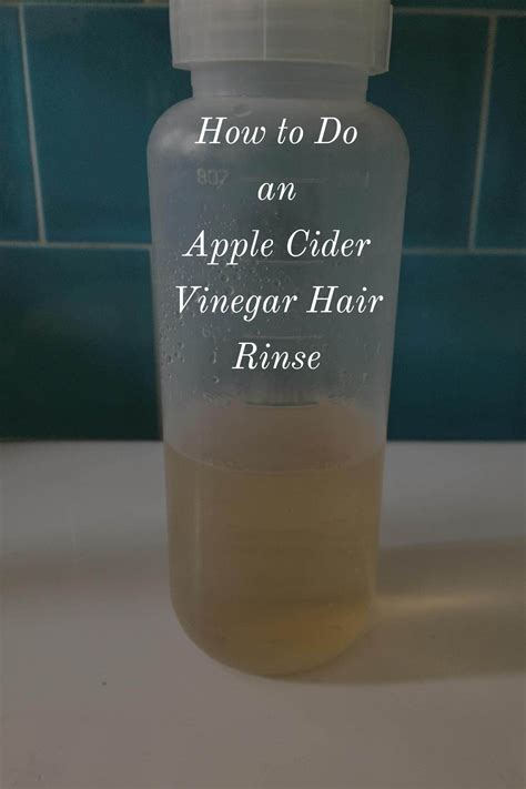 Curious what else you can rub on your scalp for hair growth? How to Do an Apple Cider Vinegar Hair Rinse | Apple cider ...